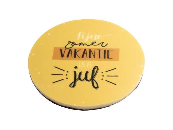 Fijne zomervakantie Juf
